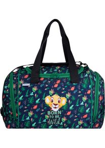 Sporttasche McNeill "Lion King", M&auml;dchen, Gr. B/H/T: 45cm x 27cm x 26cm, bunt (lion king), Polyester, Taschen Sporttasche, f&uuml;r Schule, Sport und Freizeit