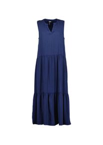 Sommerkleid Blue Seven "Maxikleid", Damen, Gr. 36, ohne &Auml;rmel, blau (5700, dk blau), 100% Viskose, normal, Kleider Sommerkleid