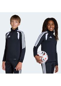 Trainingsshirt adidas Performance "TIRO26 LEAGUE KIDS TRAININGSOBERTEIL", Kinder, Gr. 140, schwarz, wei&szlig;, Obermaterial: 100% Polyester, normal, Rundhals, Shirts Trainingsshirt, mit Rei&szlig;verschluss, atmungsaktiv, schnell trocknend