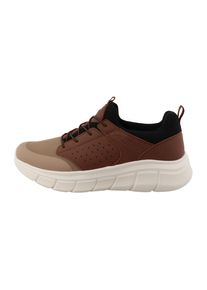 Slip-On Sneaker Kappa "TJORVEN", Herren, Gr. 44, Synthetik, cognac, schwarz, Schuhe Slip-On Sneaker, mit praktischem Schlupfeinstieg und Gummizug