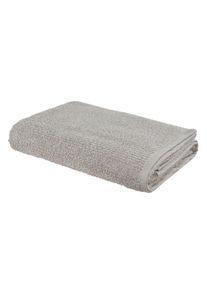 Badetuch OTTO HOME "Riva, 80x150, Premium Handt&uuml;cher, 500 gr/m&sup2;", wei&szlig; (hellgrau), B:80cm L:150cm, Webfrottier, Obermaterial: 100% Baumwolle, Handt&uuml;cher, Badetuch, Hoch-Tief-Struktur, Streifen, weich, 5 Jahre Garantie