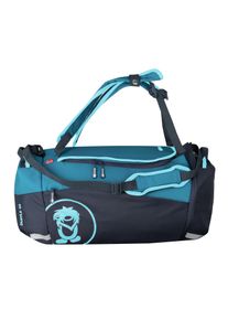 Reisetasche Trollkids "KIDS DUFFLE BAG", M&auml;dchen, blau (schwarz marine, schwarz, arctic blau), Obermaterial: 100% Polyamid. Futter: 100% Polyester, Taschen Reisetasche, mit Rucksackfunktion