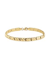 Armband Firetti "Schmuck Geschenk Gold 375 Armschmuck Armkette", gold (gelbgoldfarben), Armb&auml;nder, Damen, 19cm, Gelbgold 375, Armband