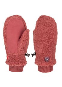 F&auml;ustlinge Trollkids "KIDS TROLLFJORD MITTEN", Jungen, Gr. 6 (11Y/12Y), rosa (frozen berry), Kunstfaser, Handschuhe F&auml;ustlinge, f&uuml;r Kinder und Jugendliche, mit sportlichem Stil, aus Polyester