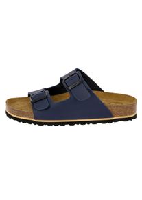 Pantolette Lico "Pantolette Bioline Special", Herren, Gr. 42, blau, Synthetik, Schuhe Pantolette