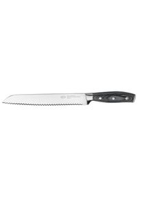 R&ouml;sle Brotmesser R&Ouml;SLE "WOLFGREY, 22 cm, Griff Pakka", silber (silberfarben), Klingenl&auml;nge 22cm, X50 CrMoV15 Klingenstahl, Kochmesser, Brotmesser