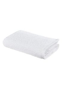 Handtuch OTTO HOME "Riva, 50x100, Premium Handt&uuml;cher, 500 gr/m&sup2;", wei&szlig;, B:50cm L:100cm, Webfrottier, Obermaterial: 100% Baumwolle, Handt&uuml;cher, Handtuch, Hoch-Tief-Struktur, Streifen, weich, 5 Jahre Garantie