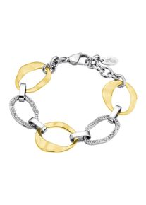 Armband Lotus "Urband Woman", gold (edelstahlfarben, gelbgoldfarben), Armb&auml;nder, Damen, 21,7cm, Edelstahl, Armband