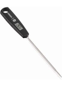 Bratenthermometer Leifheit, silber (schwarz, silberfarben), Edelstahl, Kunststoff, Temperaturmessger&auml;te, Bratenthermometer, digital