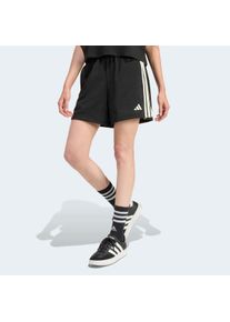 Shorts adidas Sportswear "STADIUM MESH", Damen, Gr. S, N-Gr, schwarz (schwarz, sanftes wei&szlig;, crystal linen, normal, gr.), Obermaterial: 100% Polyester, Hosen Shorts