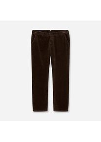 Cordhose OLYMP "SILVAN", Herren, Gr. 32, L&auml;nge 32, braun, Cord, Obermaterial: 98% Baumwolle, 2% Elasthan, tapered fit lang, Hosen Cordhose