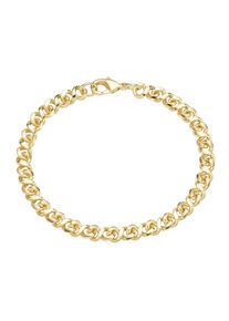 Armband Firetti "Schmuck Geschenk Tombak Armschmuck Armkette Achterkette" Gr. 19, gold (gelbgoldfarben), Armb&auml;nder, Damen, 19, Tombak, Armband, Made in Germany