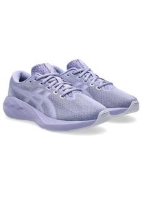 Laufschuh asics "NOVABLAST 5 GS", Kinder, Gr. 37, lila (blaubell, lila hint), Synthetik, Schuhe Laufschuh