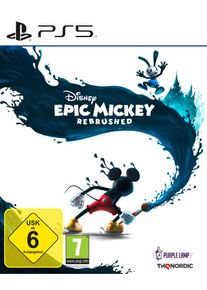 THQ NORDIC Spielesoftware "Disney Epic Mickey: Rebrushed", transparent (wei&szlig;, neutral), PlayStation 5, Spielesoftware, Spielesoftware