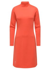 A-Linien-Kleid Ragwear "A-Linien-Kleid Leavie", Damen, Gr. M, N-Gr, rot, Obermaterial: 47% Polyester PES. 47% Modal CMD. 6% Elasthan EL., Kleider A-Linien-Kleid