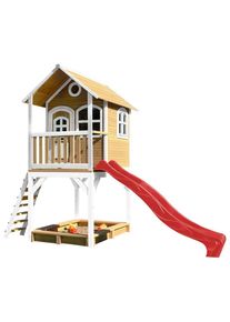M&Ouml;BELIX M&ouml;belix , Rot, Wei&szlig;, Braun , Holz, Kunststoff , 370x291x191 cm , Fsc, EN 71 ,
