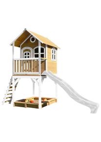 M&Ouml;BELIX M&ouml;belix , Braun, Wei&szlig; , Holz, Kunststoff , 370x291x191 cm , Fsc, EN 71 ,