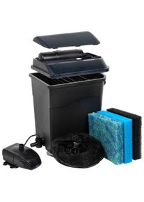 Teichfilter Ubbink "SmartClear 9000 PlusSet", blau (schwarzblau), B:29,3cm H:49,2cm L:39,2cm, Kunststoff, Filteranlagen, Teichfilter, Kompakt und effektiv