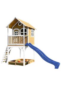 M&Ouml;BELIX M&ouml;belix , Blau, Braun, Wei&szlig; , Holz, Kunststoff , 370x291x191 cm , Fsc, EN 71 ,