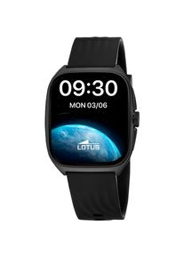 Smartwatch Lotus "Smartwatch", schwarz (schwarz, schwarz), Smartwatches, Herren, Smartwatch, Armbanduhr,Herrenuhr,Bluetooth,Steuerung der Smartphone-Kamera,Wecker