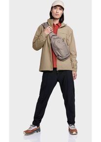 Sch&ouml;ffel Outdoorjacke SCH&Ouml;FFEL "Jacket Style Bohorok MNS", Herren, Gr. 58, beige (4705, beige), Oberstoff: 100% Polyester. (Membran: Thermoplastisches Polyurethan). Futter: 100% Polyester, regular fit, hoch geschlossener Ausschnitt, Jacken Outdoorjacke