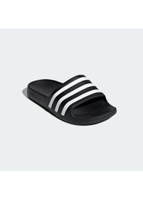 Badesandale adidas Sportswear "AQUA ADILETTE", M&auml;dchen, Gr. 33, schwarz-wei&szlig; (core schwarz, ftwr wei&szlig;, core schwarz), Synthetik, Schuhe Badesandale, Badelatschen