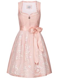 N&uuml;bler Dirndl N&Uuml;BLER "Midi Dirndl Gardi", Damen, Gr. 40, EURO, rosa, Obermaterial: 100% Polyester PES., Kleider Dirndl