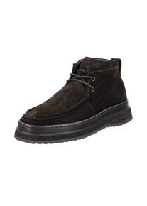 Schn&uuml;rboots Gant "BLISTOWN", Herren, Gr. 44, Leder Polyester, braun (dunkelbraun, espresso), Rindsleder, Schuhe Schn&uuml;rboots, Winterboots, Schn&uuml;rstiefelette mit Warmfutter-Innensohle