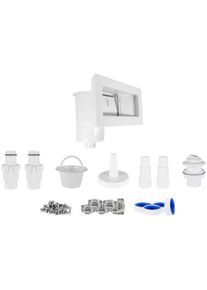 Skimmer Infinite Spa, wei&szlig;, B:36,5cm H:20,5cm L:36,5cm, Kunststoff, Filteranlagen, Skimmer, Breitmaulskimmer mit R&uuml;cklaufd&uuml;se, komplett mit Zubeh&ouml;r