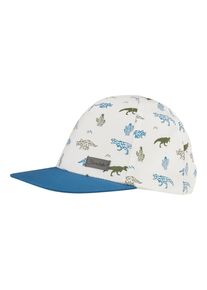 Baseball Cap Sterntaler "Basecap Saurier", Jungen, Gr. 55, wei&szlig;, Obermaterial: 100% Baumwolle CO., Caps Baseball Cap