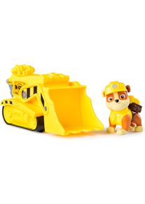 Spielzeug-Auto Spin Master "PAW Patrol, Basic Vehicle Rubble", bunt, Spielzeugfahrzeuge, KinderB:13cm, Kunststoff, Spielzeug-Auto, zum Teil aus recycelten Material, B:13cm