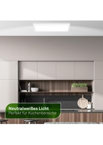OTTO HOME LED Panel "LYMMA", wei&szlig;, 1, H: 2,9cm, 1 Stk., eckig, Leuchten, indirektes Licht, K&uuml;che, Flur, B&uuml;ro, LED Panel