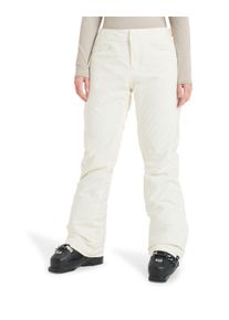 Snowboardhose Roxy "Backyard 10K", Damen, Gr. XL, Normalgr&ouml;&szlig;en, wei&szlig; (whisper wei&szlig;), Obermaterial: 100% Polyester., Hosen Snowboardhose