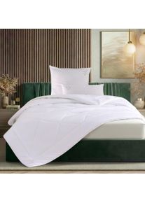 Microfaserbettdecke OTTO HOME "Baca, Bettdecke 135x200 cm, 155x220 cm und weitere Gr&ouml;&szlig;en", wei&szlig;, B:240cm L:220cm, Bezug: 100% Baumwolle. F&uuml;llung: 100% Polyester, Bettdecken, Microfaserbettdecke, Bettdecken, Sommer, Winter, 4-Jahreszeiten, Decke