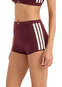Panty adidas Sportswear "Sport Active Essentials Cotton 3 Stripes", Damen, Gr. M, Single Jersey, 531, rot, Single Jersey, Obermaterial: 95% Baumwolle, 5% Elasthan, k&ouml;rpernah, Unterhosen Panty, elastisch, Cotton-Mix, atmungsaktiv, leicht, weich