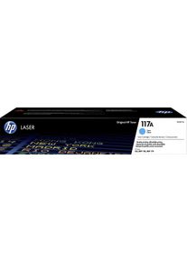 HP Tintenpatrone "HP original Toner, 117A cyan W2071A", blau (cyan), Tintenpatronen, original Laser Jet Toner Kartusche 117 cyan, Tintenpatrone