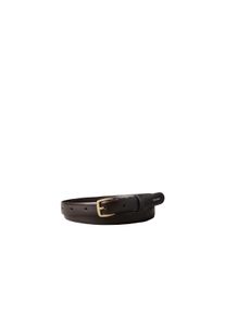 Lederg&uuml;rtel Calvin Klein JEANS "ESSENTIAL BUCKLE 20MM", Damen, Gr. 105, delicioso, antique light gold, B&uuml;ffelleder, G&uuml;rtel Lederg&uuml;rtel, Regular fit und gr&ouml;&szlig;enverstellbar