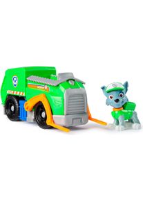 Spielzeug-Auto Spin Master "PAW Patrol, Basic Vehicle Rocky", bunt, Spielzeugfahrzeuge, Kinder, Kunststoff, Spielzeug-Auto, zum Teil aus recycelten Material