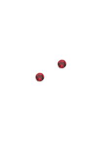 Paar Ohrstecker Firetti "Schmuck Geschenk Silber 925 Ohrschmuck Solit&auml;r in mehreren Gr&ouml;&szlig;en" Gr. 3,5, rot (silberfarben, rot, rot), Ohrringe, Damen, 3,5, Silber 925 (Sterlingsilber), Paar Ohrstecker, mit Zirkonia (synth.)