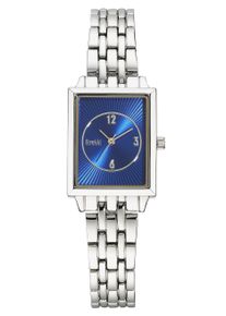 Quarzuhr Firetti "Pure Square", blau (silberfarben, blau), Armbanduhren, Damen, Quarzuhr, Armbanduhr, Damenuhr, analog