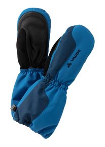 F&auml;ustlinge Vaude "KIDS SNOW CUP MITTEN III", Jungen, Gr. 5, blau (ultramarine), Kunstfaser, Handschuhe F&auml;ustlinge, f&uuml;r Kinder, aus wasserdichtem Material, mit weichem Polyamidfutter