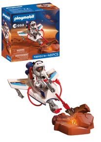 Konstruktions-Spielset Playmobil "Weltraumgleiter (72013), ESA", bunt, Spielbausteine, Kinder, Kunststoff, Konstruktions-Spielset