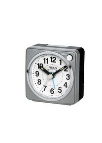 Quarzwecker FILIUS zeitdesign, grau, Wecker, Quarzwecker, Wecker, Reisewecker, Schlafzimmer, Leuchtzeiger,schleichende Sekunde