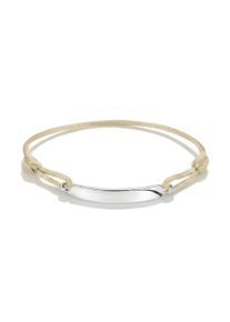 Armband Thomas Sabo "Together Textilarmband" Gr. 24, beige (silberfarben, beige), Armb&auml;nder, Damen, 24, Silber 925 (recycelt) Textil, Silber 925 (recycelt), Textil, Armband