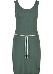 alife and kickin Sommerkleid ALIFE & KICKIN, Damen, Gr. XXL, Normalgr&ouml;&szlig;en, gr&uuml;n (sage leaf melange), 60% Baumwolle, 40% Polyester, Rundhals, Kleider Sommerkleid