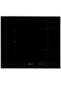 Bauknecht Flex-Induktions-Kochfeld "BS 1160P CP AL", schwarz, B:59cm H:4,3cm T:52cm, Kochfelder, Induktion erzeugt W&auml;rme direkt im Boden geeigneten Kochgeschirrs., Flex-Induktions-Kochfeld