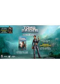AMAZON GAME STUDIOS Spielesoftware "Switch 2 Tomb Raider: Legacy of Atlantis Deluxe Edition", wei&szlig;, neutral, Nintendo Switch 2, Spielesoftware, Spielesoftware