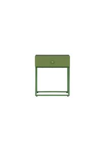 Livetastic , Gr&uuml;n , Holz, Metall , Pappel , 1 Schublade(n) Schubladen , rechteckig , 41x50x41 cm ,