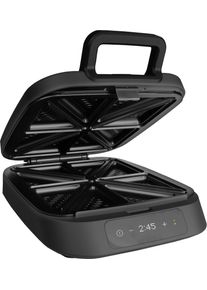 Gastroback Sandwichmaker "SNACK STATION 4XL ADVANCED 42469", schwarz (grau), B:37,5cm H:14,1cm T:31cm, Sandwichmaker, Sandwichmaker