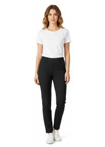 Trekkinghose LPO "KENORA KEA III NEW WOMEN II", Damen, Gr. 24, Normalgr&ouml;&szlig;en, schwarz, Web, 85% Nylon, 15% Elasthan, regular fit kn&ouml;chellang, Hosen Trekkinghose, Schnelltrocknend und atmungsaktiv
